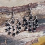 Pendientes Ónix Colgante