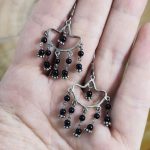 Pendientes Ónix Colgante