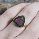 Anillo Turmalina Sandía