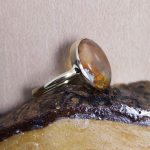 Anillo Ópalo Fuego Ovalado
