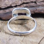 Anillo Ópalo Fuego Rojo
