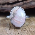 Anillo Ópalo Fuego Blanco