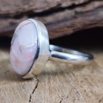 Anillo Ópalo Fuego Blanco