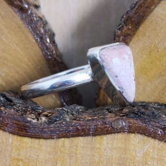 Anillo Ópalo Fuego Puntas