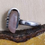 Anillo Cuarzo Rosa Mandala