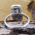 Anillo Labradorita Cuadrado Anillo Labradorita Cuadrado