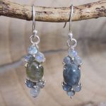 Pendientes Labradorita Racimo