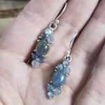 Pendientes Labradorita Racimo