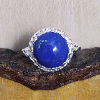 Anillo Lapislázuli Corona