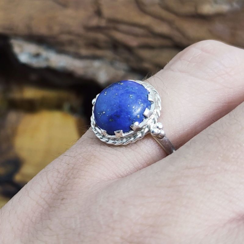 Anillo Lapislázuli Corona