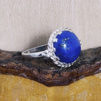 Anillo Lapislázuli Corona