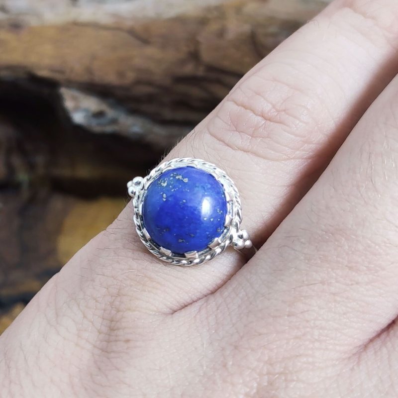 Anillo Lapislázuli Corona
