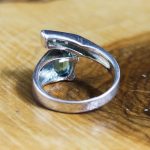 Anillo Topacio y Circonita