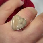 Anillo Piedra Sol Corazón