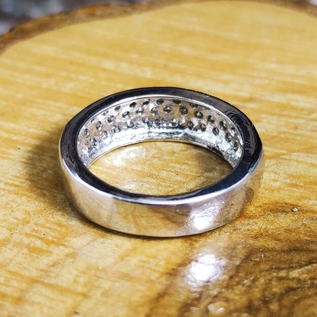 Anillo Circonitas Liso