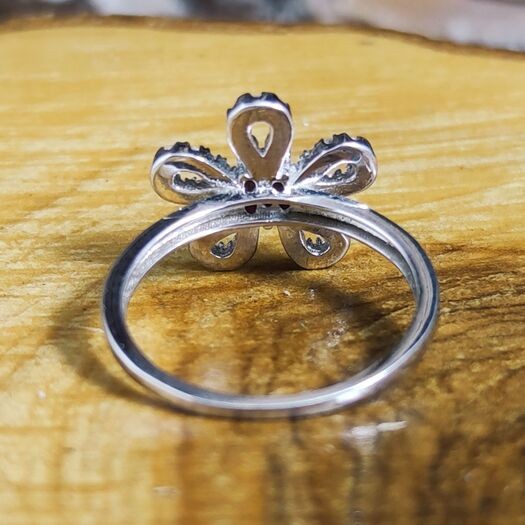 Anillo Circonitas Flor Anillo Circonitas Flor