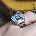Anillo Circonitas y Marquesita