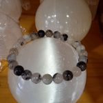 Pulsera Cuarzo con Turmalina