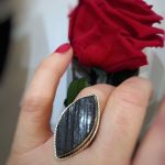 Anillo Turmalina Natural