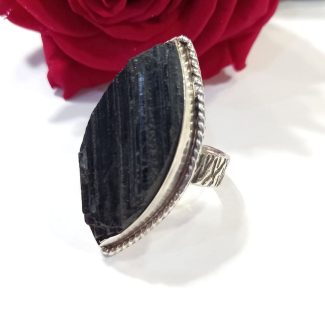Anillo Turmalina Natural
