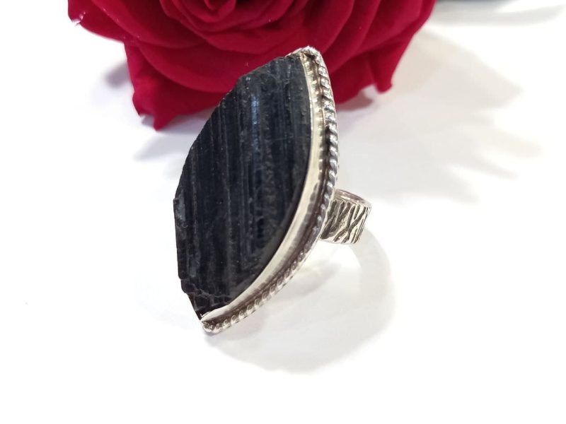 Anillo Turmalina Natural