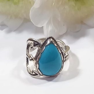 Anillo Turquesa Tridente