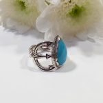 Anillo Turquesa Tridente