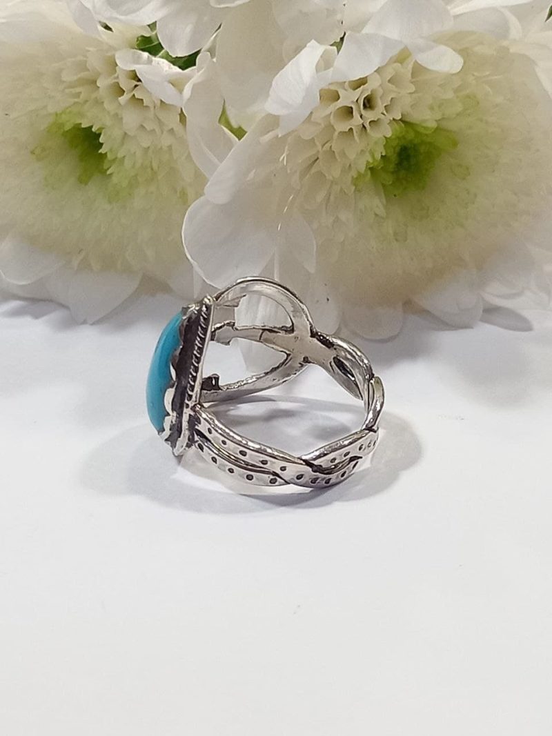 Anillo Turquesa Tridente Anillo Turquesa Tridente
