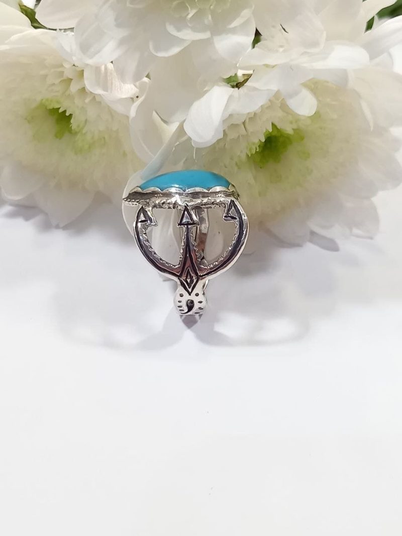 Anillo Turquesa Tridente Anillo Turquesa Tridente