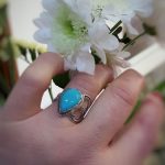 Anillo Turquesa Tridente