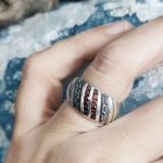 Anillo Granate y Marquesitas