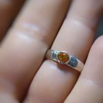 Anillo Ópalo Fuego Fino