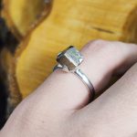Anillo Pirita Cubo