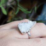 Anillo Drusa de Cuarzo