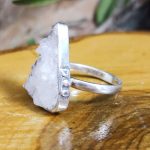 Anillo Drusa de Cuarzo
