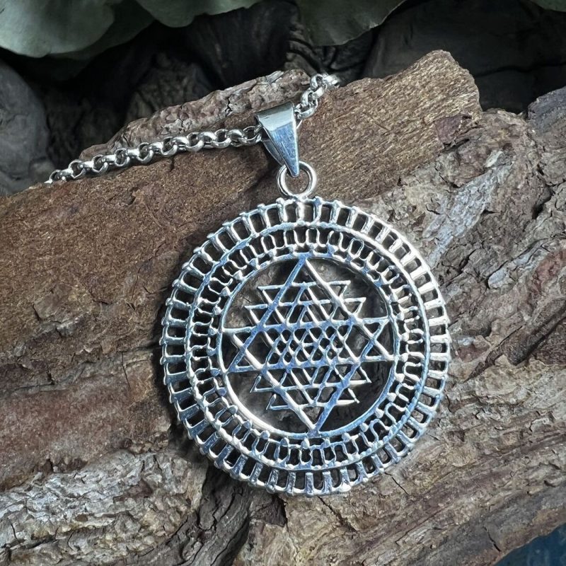 Colgante Sri Yantra