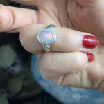 Anillo Ópalo Etíope