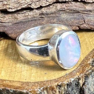 Anillo Ópalo Etíope