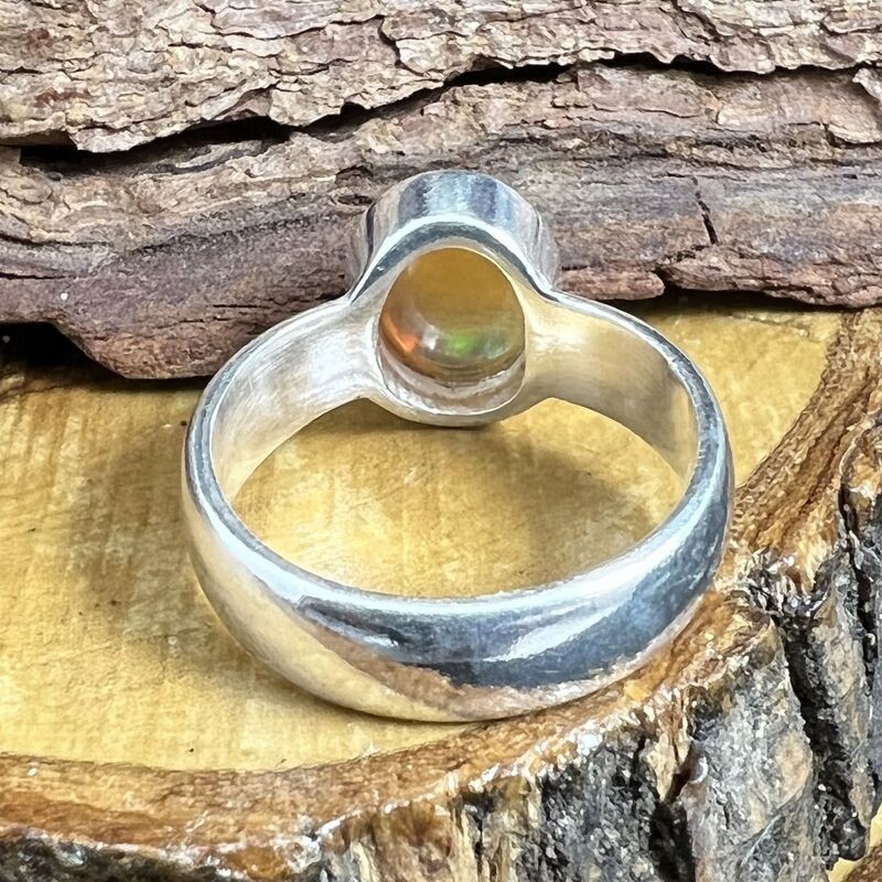 Anillo Ópalo Etíope