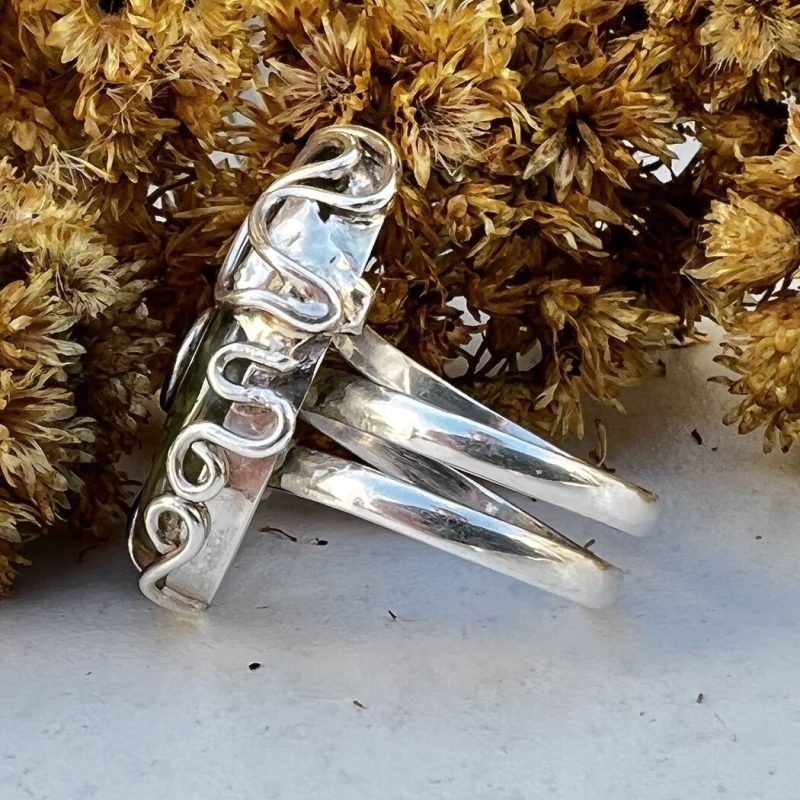 Anillo Prehnita Anillo Prehnita