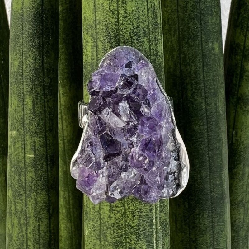 Anillo Amatista Drusa Anillo Amatista Drusa