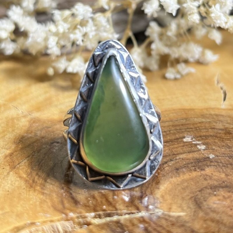 Anillo Jade Gota Anillo Jade Gota