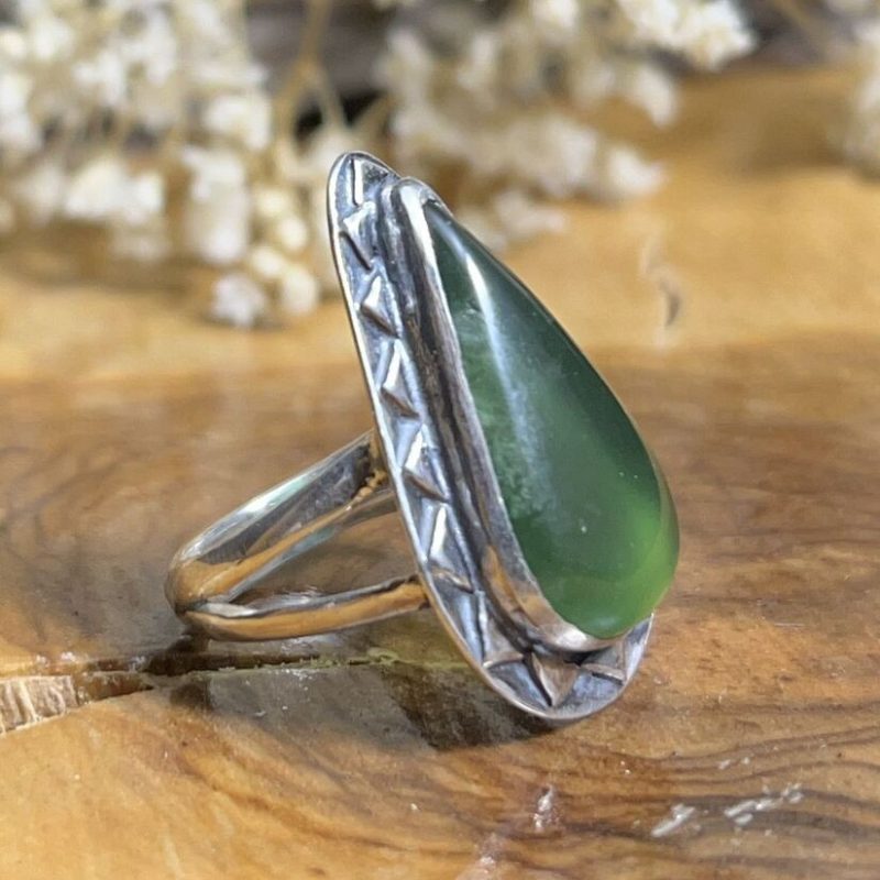 Anillo Jade Gota Anillo Jade Gota