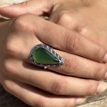 Anillo Jade Gota