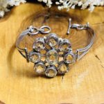 Pulsera Citrino Amarillo Flor