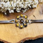 Pulsera Ojo de Tigre Flor