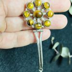 Pulsera Ojo de Tigre Flor