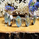 Pulsera Topacio Azul
