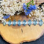 Pulsera Topacio Azul