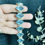 Pulsera Topacio Azul